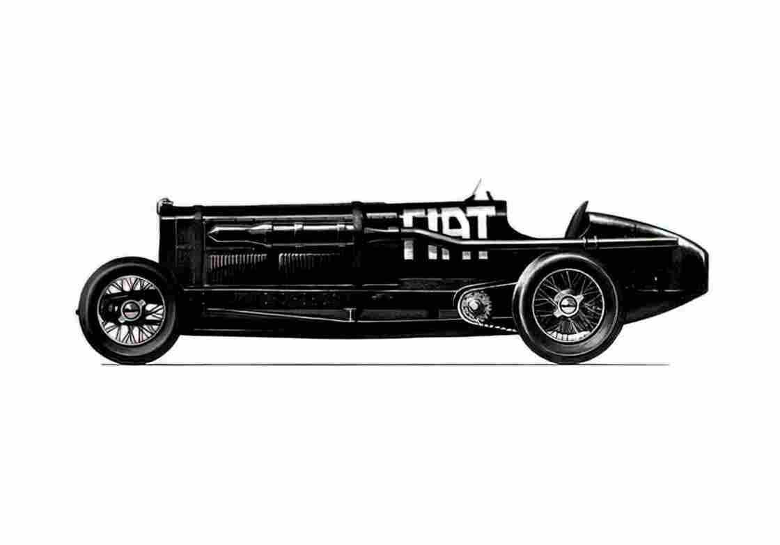 Blueprint Fiat Mephistopheles 217L OW 1924 A4 Photo Print