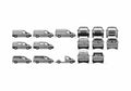 Blueprint Fiat Scudo Truck 2007 A4 Photo Print