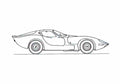 Blueprint Fiberfab Banshee Coupe 1966 A4 Photo Print