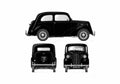 Blueprint Ford Anglia E494A 2 door Sedan 1948 A4 Photo Print