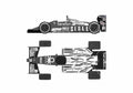 Blueprint Ford Benneton B186 Mexico GP OW 1986 A4 Photo Print