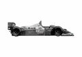 Blueprint Ford Benneton B188 F1 OW 1988 A4 Photo Print