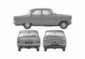 Blueprint Ford Consul 375 204E Sedan 1961 A4 Photo Print