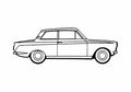 Blueprint Ford Cortina Mk I 1200 Sedan 1962 A4 Photo Print