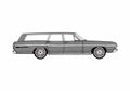 Blueprint Ford Country Wagon 1968 A4 Photo Print