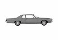 Blueprint Ford Custom 500 2 door Sedan 1968 A4 Photo Print
