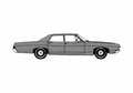 Blueprint Ford Custom Sedan 1968 A4 Photo Print