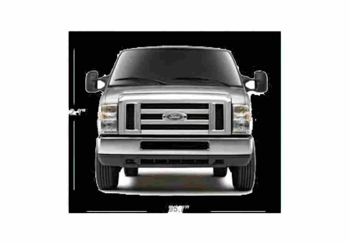Blueprint Ford E Series Pick up 2011 A4 Photo Print