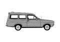Blueprint Ford Escort GL Van 1978 A4 Photo Print