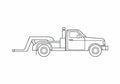 Blueprint Ford F 350 Truck 1987 A4 Photo Print