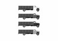 Blueprint Ford F 850 Truck 1968 A4 Photo Print