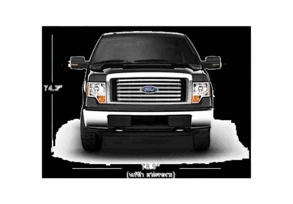 Blueprint Ford F150 Pick up 2011 A4 Photo Print