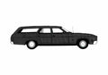 Blueprint Ford Falcon 500 Wagon 1978 A4 Photo Print