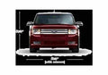 Blueprint Ford Flex SUV 2011 A4 Photo Print