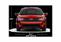 Blueprint Ford Focus US Hatchback 2010 A4 Photo Print