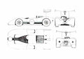 Blueprint Ford G7 A Can Am OW 1967 A4 Photo Print
