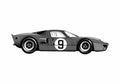 Blueprint Ford GT40 Le Mans Coupe 1968 A4 Photo Print