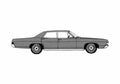 Blueprint Ford Galaxie 500 Sedan 1968 A4 Photo Print