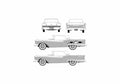 Blueprint Ford Galaxie Skyliner Coupe 1959 01 A4 Photo Print