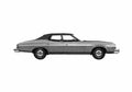 Blueprint Ford Gran Torino 4 door Brougham Sedan 1975 A4 Photo Print