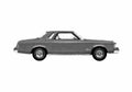 Blueprint Ford Granada 2 door Hardtop Coupe 1975 A4 Photo Print