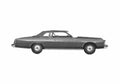 Blueprint Ford LTD 2 door Hardtop Coupe 1975 A4 Photo Print