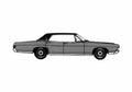 Blueprint Ford LTD 4 door Hard Top Sedan 1968 A4 Photo Print