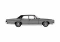 Blueprint Ford LTD Sedan 1968 A4 Photo Print
