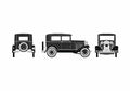 Blueprint Ford Model A Sedan 1928 A4 Photo Print