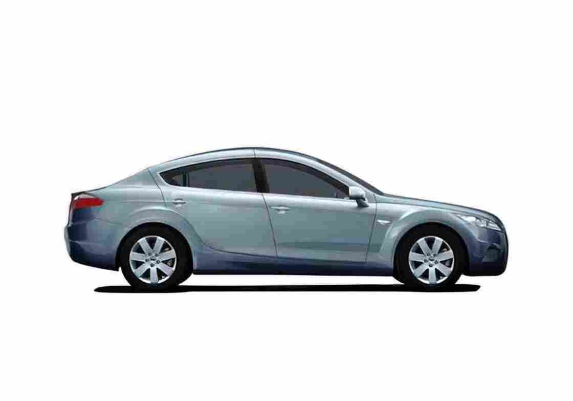 Blueprint Ford Mondeo Sedan 2007 A4 Photo Print