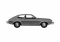 Blueprint Ford Pinto Coupe 1975 A4 Photo Print