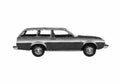Blueprint Ford Pinto Wagon 1975 A4 Photo Print