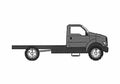 Blueprint Ford Super Duty F 650 Regular Cab Truck 2005 A4 Photo Print