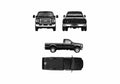 Blueprint Ford Super Duty Regular Cab Pick up 2007 A4 Photo Print