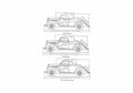 Blueprint Ford The Sportier Cabriolet 1938 A4 Photo Print