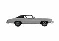 Blueprint Ford Torino 2 door Sport Coupe 1975 A4 Photo Print