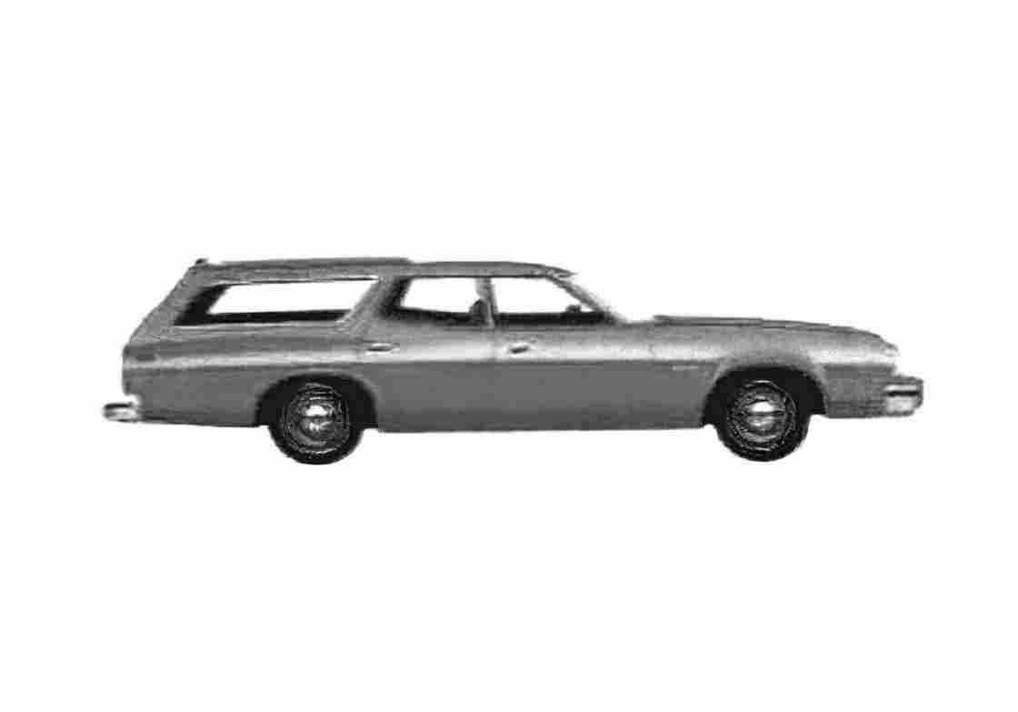 Blueprint Ford Torino Wagon 1975 A4 Photo Print