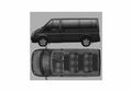 Blueprint Ford Tourneo GLX 9 seat Minivan 2006 A4 Photo Print