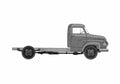 Blueprint Ford Trader 30 Truck 1962 A4 Photo Print