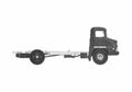 Blueprint Ford Trader 50 Truck 1962 A4 Photo Print