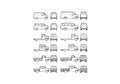 Blueprint Ford Transit Mk I Truck 1976 A4 Photo Print