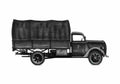 Blueprint Ford V3000 G918 4x2 Truck 1939 A4 Photo Print