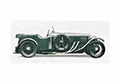 Blueprint Frazer Nash Colmore Cabriolet 1932 A4 Photo Print
