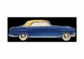 Blueprint Frazer Nash Manhattan Vagabond 51 Full Fin Sedan A4 Photo Print