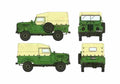 Blueprint GAZ 69M 4x4 SUV 1953 A4 Photo Print