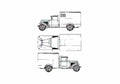 Blueprint GAZ AA Truck 1939 A4 Photo Print