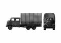 Blueprint GMC AFWX 354 6x4 3 ton Truck 1940 A4 Photo Print
