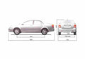 Blueprint Geely FC Sedan 2007 A4 Photo Print