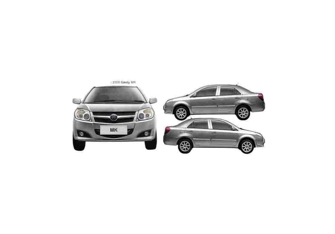 Blueprint Geely MK Sedan 2008 01 A4 Photo Print