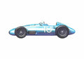 Blueprint Gordini 32 OW 1956 A4 Photo Print